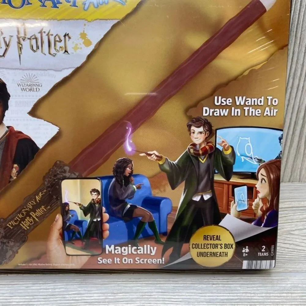 Pictionary Air Harry Potter Game, Use Wand To Draw In The Air & See It On Screen